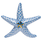 Herend Miniature Starfish Figurines Herend Blue 