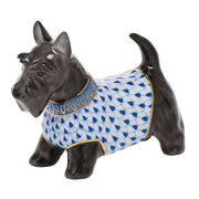 Herend Scottie Mcduff Figurines Herend Sapphire 