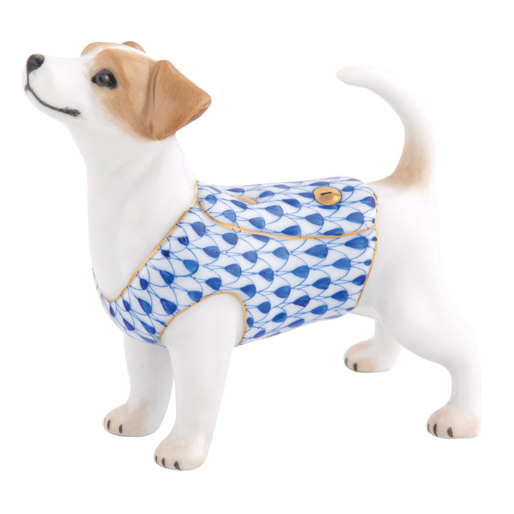 Herend Jack Russell Terrier Figurines Herend Sapphire 