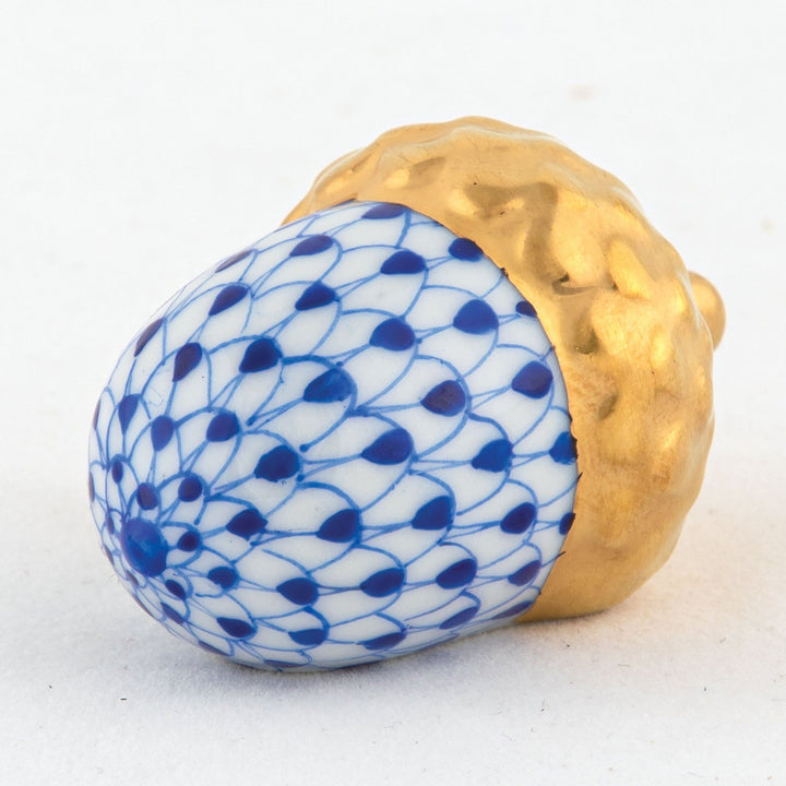 Herend Acorn Figurines Herend Sapphire 