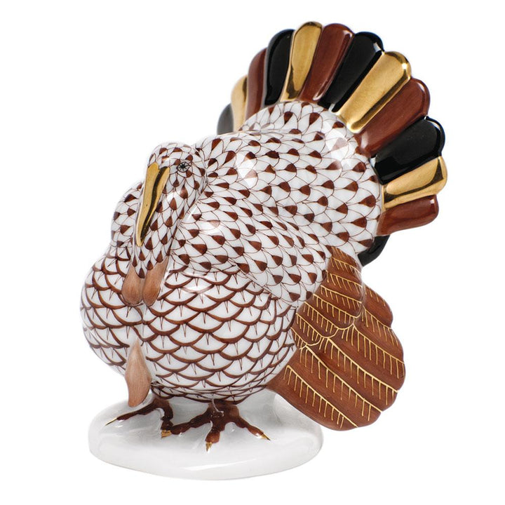Herend Tom Turkey Figurines Herend Chocolate 