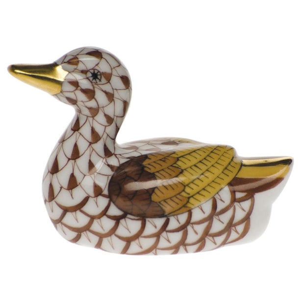 Herend Baby Duck Figurines Herend Chocolate 