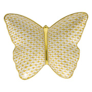 Herend Butterfly Dish Figurines Herend Butterscotch 