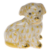Herend Miniature Puppy Figurines Herend Butterscotch 