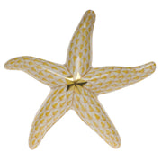 Herend Medium Starfish Figurines Herend Butterscotch 