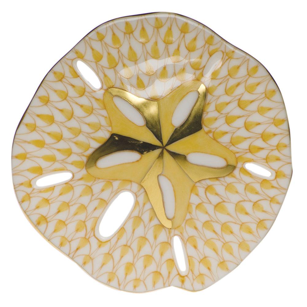 Herend Sand Dollar Figurines Herend Butterscotch 