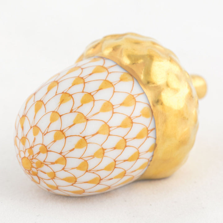 Herend Acorn Figurines Herend Butterscotch 