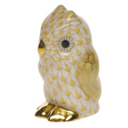 Herend Owl Miniature Figurines Herend Butterscotch 