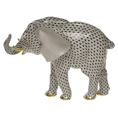 Herend Large Elephant Figurines Herend 