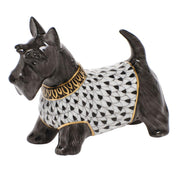 Herend Scottie Mcduff Figurines Herend Black 