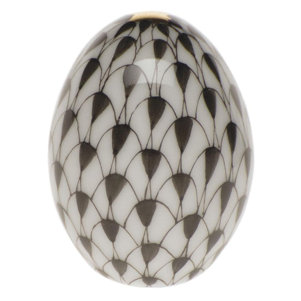 Herend Miniature Egg Figurines Herend Black 