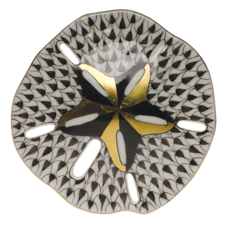 Herend Sand Dollar Figurines Herend Black 