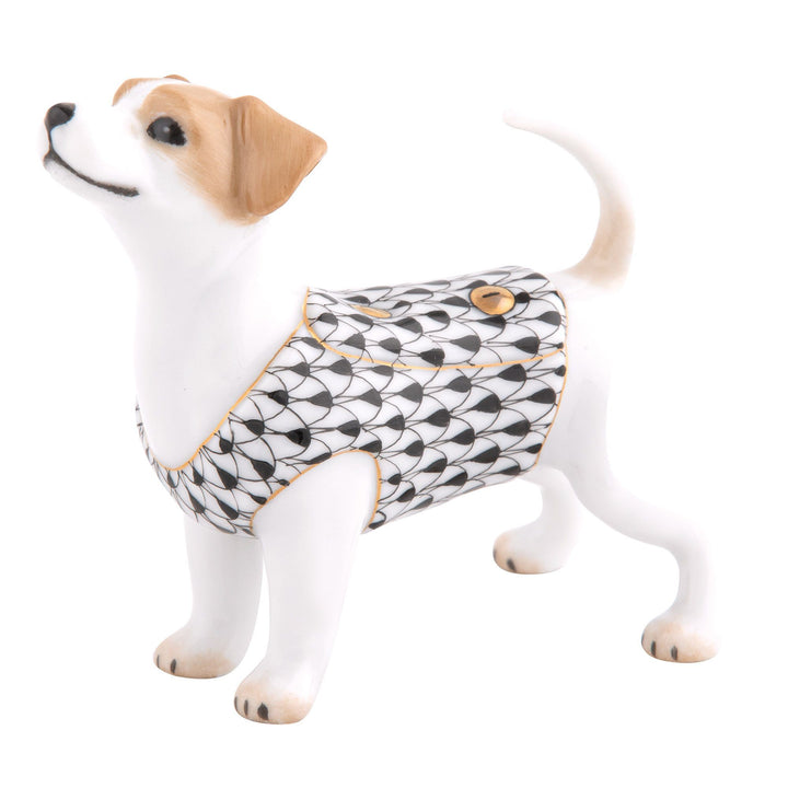 Herend Jack Russell Terrier Figurines Herend Black 