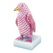 Herend Penguin Figurines Herend Raspberry (Pink) 