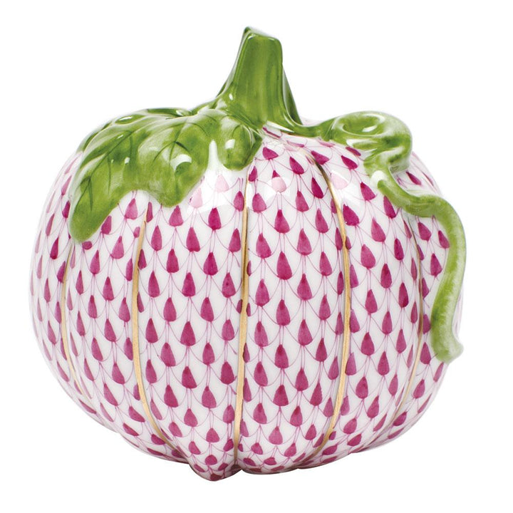 Herend Pumpkin Figurines Herend Raspberry (Pink) 