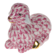 Herend Miniature Lamb Figurines Herend Raspberry (Pink) 