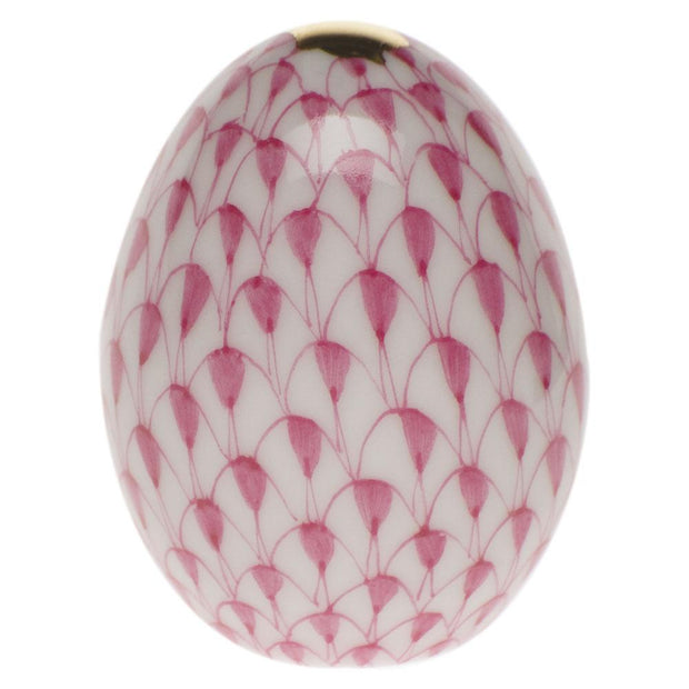 Herend Miniature Egg Figurines Herend Raspberry (Pink) 