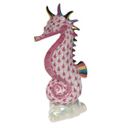 Herend Sea Horse Figurines Herend Raspberry (Pink) 