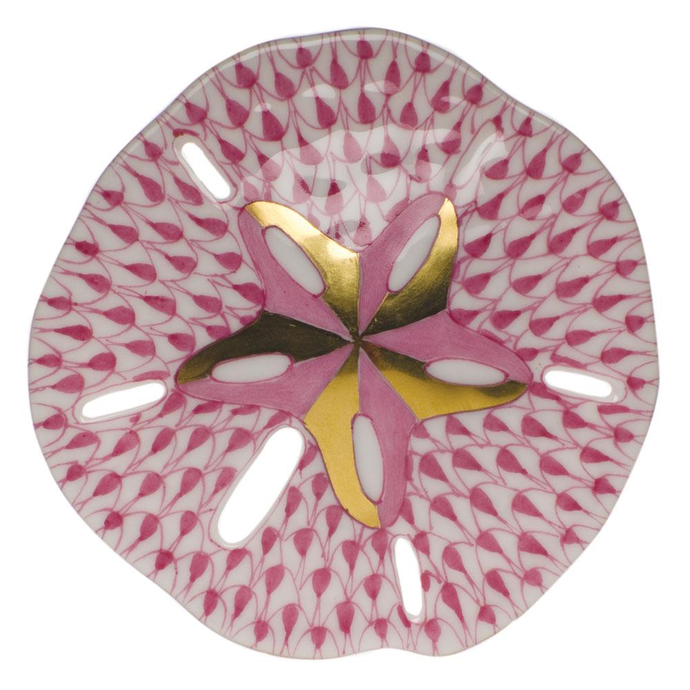 Herend Sand Dollar Figurines Herend Raspberry (Pink) 