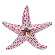 Herend Miniature Starfish Figurines Herend Raspberry (Pink) 