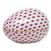 Herend Large Egg Figurines Herend Raspberry (Pink) 