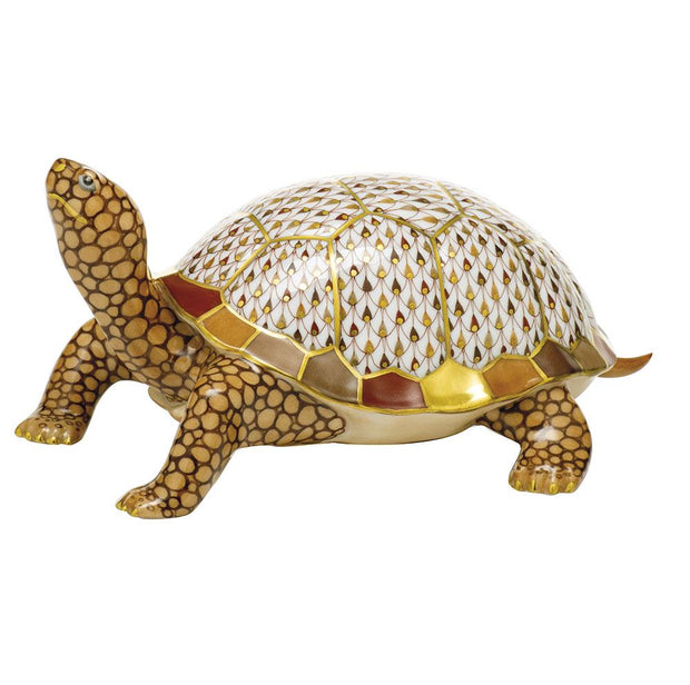 Herend Box Turtle - Limited Edition Figurines Herend 