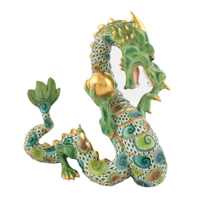 Herend Whirlwind Dragon - Limited Edition Figurines Herend 