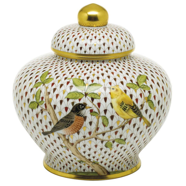 Herend Songbird Ginger Jar - Limited Edition Figurines Herend 