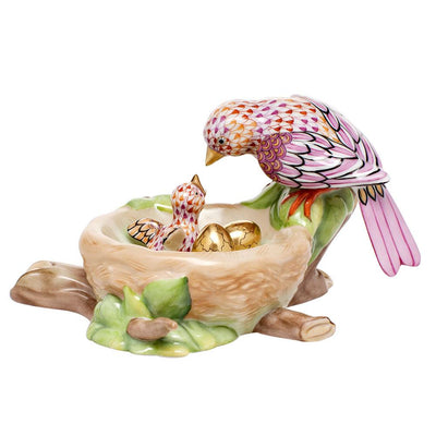 Herend Birds Nest - Limited Edition Figurines Herend 