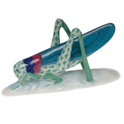 Herend Grasshopper Figurines Herend Green 