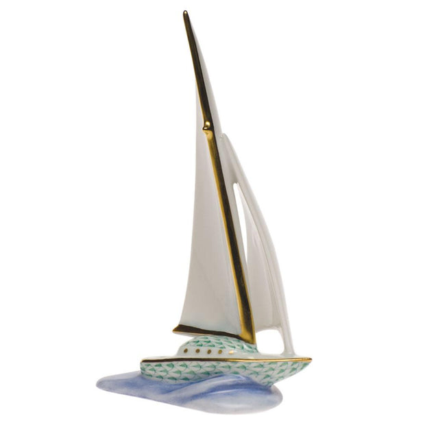 Herend Sailboat Figurines Herend 