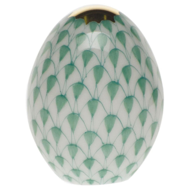 Herend Miniature Egg Figurines Herend Green 