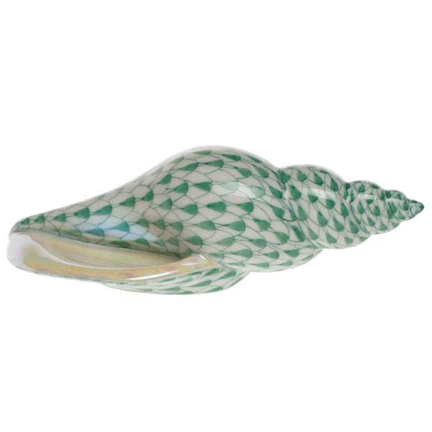 Herend Tulip Shell Figurines Herend Green 