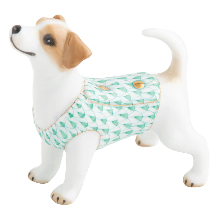 Herend Jack Russell Terrier Figurines Herend Green 