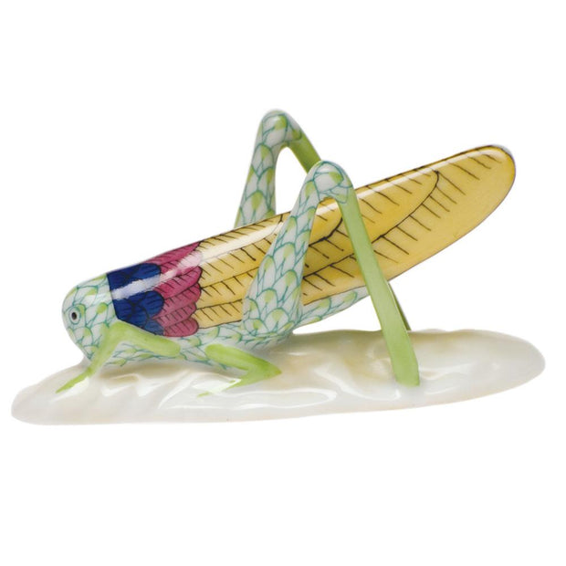 Herend Grasshopper Figurines Herend Lime Green 