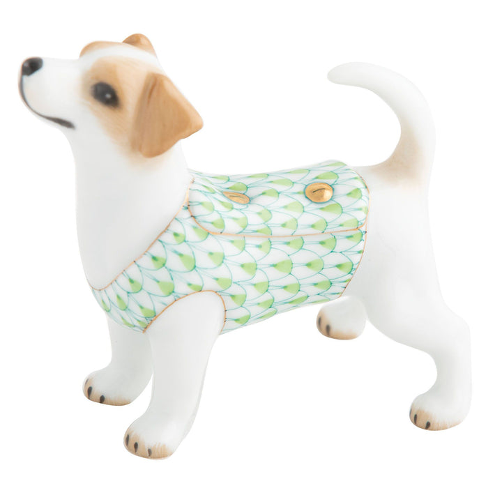 Herend Jack Russell Terrier Figurines Herend Lime Green 