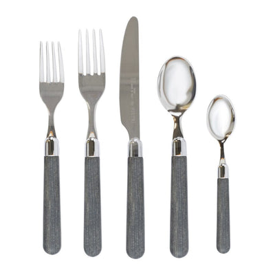 Vietri Albero Five-Piece Place Setting Flatware Vietri Elm 