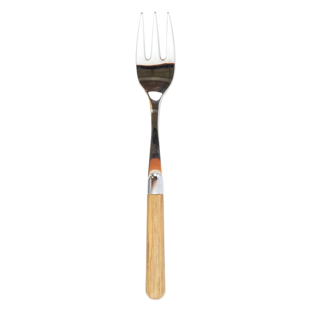 Vietri Albero Serving Fork Flatware Vietri Oak 