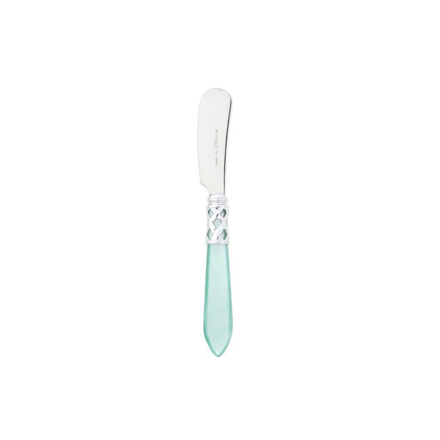 Vietri Aladdin Brilliant Small Spreader Dinnerware Vietri Aqua 