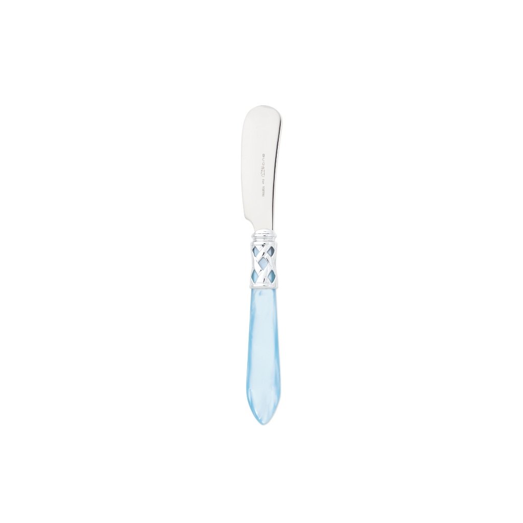 Vietri Aladdin Brilliant Small Spreader Dinnerware Vietri Light Blue 