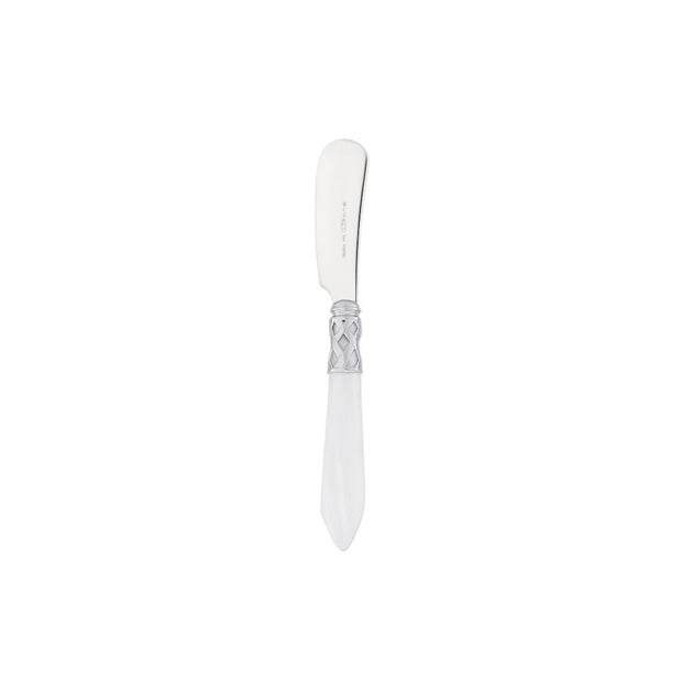 Vietri Aladdin Brilliant Small Spreader Dinnerware Vietri White 