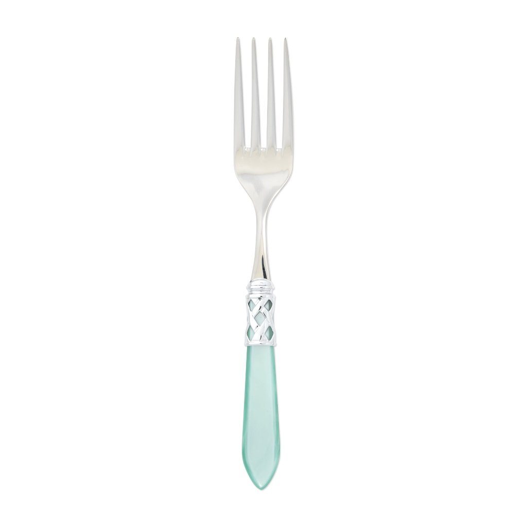 Vietri Aladdin Brilliant Serving Fork Dinnerware Vietri Aqua 