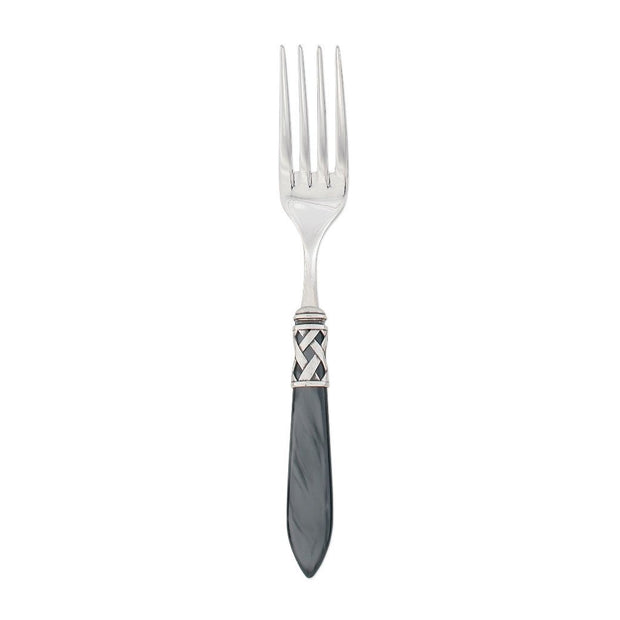 Vietri Aladdin Antique Serving Fork Dinnerware Vietri Charcoal 