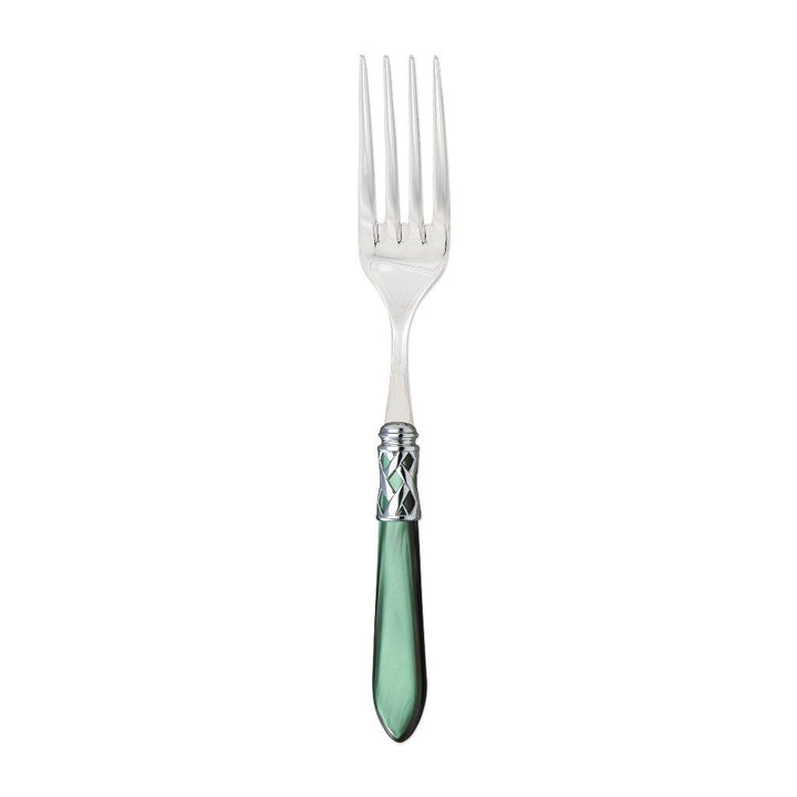 Vietri Aladdin Brilliant Serving Fork Dinnerware Vietri Green 