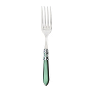 Vietri Aladdin Brilliant Serving Fork Dinnerware Vietri Green 