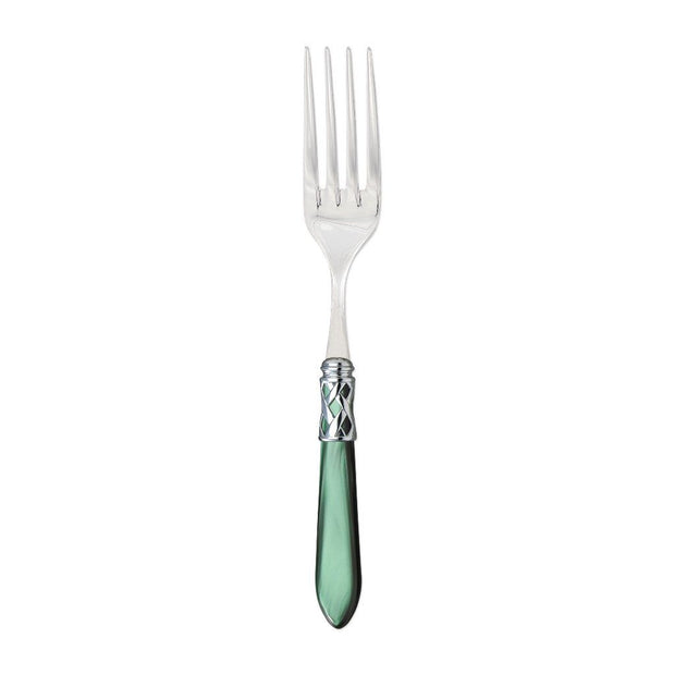 Vietri Aladdin Brilliant Serving Fork Dinnerware Vietri Green 