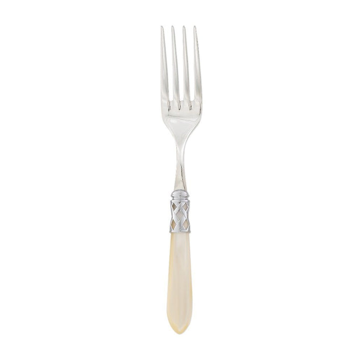 Vietri Aladdin Brilliant Serving Fork Dinnerware Vietri Ivory 