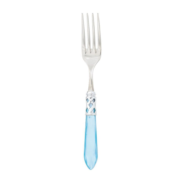 Vietri Aladdin Brilliant Serving Fork Dinnerware Vietri Light Blue 