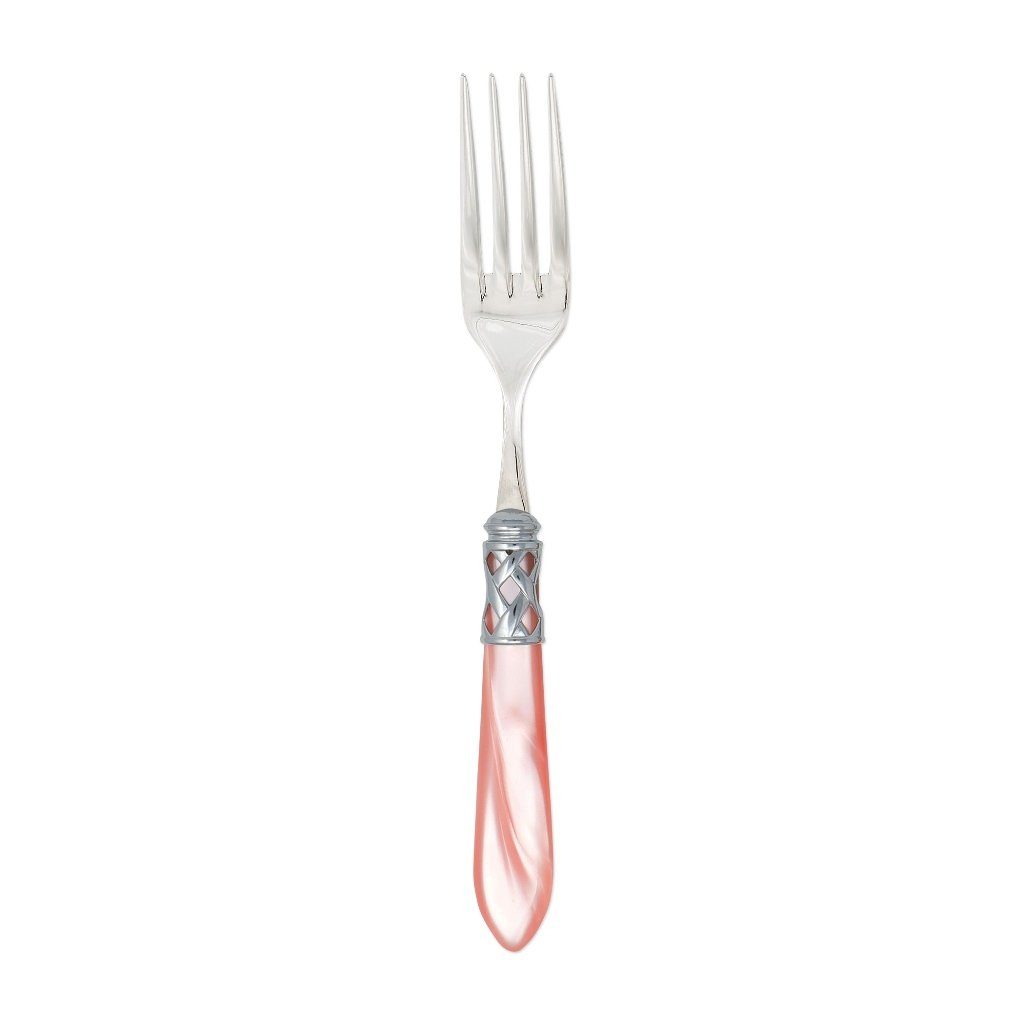 Vietri Aladdin Brilliant Serving Fork Dinnerware Vietri Light Pink 