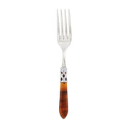 Vietri Aladdin Brilliant Serving Fork Dinnerware Vietri Tortoiseshell 